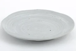 Alanah, Assiette, Ceramique, Gris, 21,5Cm