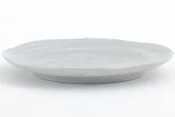 Alanah, Assiette, Ceramique, Gris, 21,5Cm