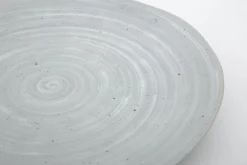 Alanah, Assiette, Ceramique, Gris, 27Cm