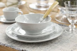 Alanah, Assiette, Ceramique, Gris, 27Cm