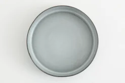 Architecto, Assiette A Pates, Ceramique, Gris
