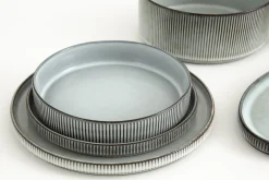 Architecto, Assiette, Ceramique, Gris, 25,5Cm