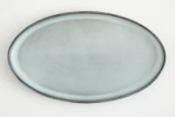 Architecto, Assiette De Service, Ceramique, Gris