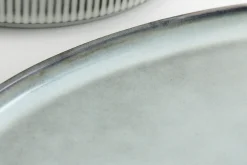 Architecto, Assiette De Service, Ceramique, Gris