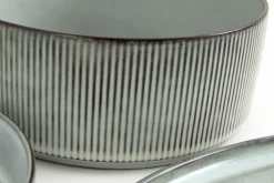 Architecto, Saladier, Ceramique, Gris