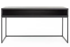 Armand, Bureau, Chene Noir Et Metal