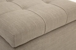 Aubiz, Pouf, Tissu, Avec Couvercle