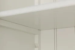 Balmore, Bibliotheque, Blanche, 2 Parties, Avec Echelle