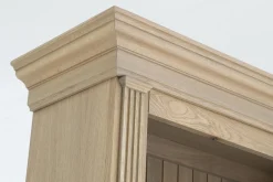 Balmore, Bibliotheque, Chene Patine, 3 Parties, Avec Echelle