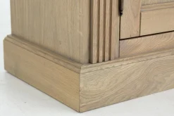 Balmore, Bibliotheque, Chene Patine, 3 Parties, Avec Echelle