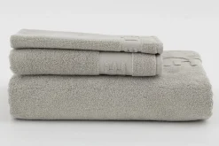 Baobao, Serviette A Main, Gris Clair, 50X100 Cm