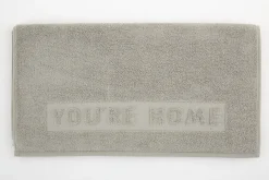 Baobao, Serviette De Bain, Gris Clair, 100X180 Cm