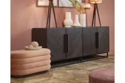 Beatrice, Pouf, Ovale, Rose