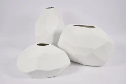 Belinda, Vase, Ceramique, Blanc, Modele 2