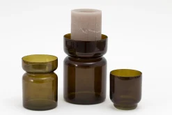 Berami, Chandelier, Verre, Marron, L