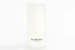 Beth, Bougie, Couleur Blanc, 9X20Cm