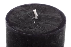 Beth, Bougie, Couleur Noir, 7X9Cm