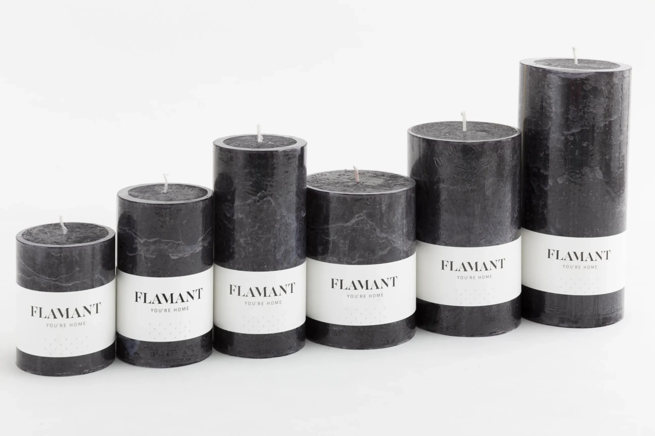 Beth, Bougie, Couleur Noir, 9X11,5Cm