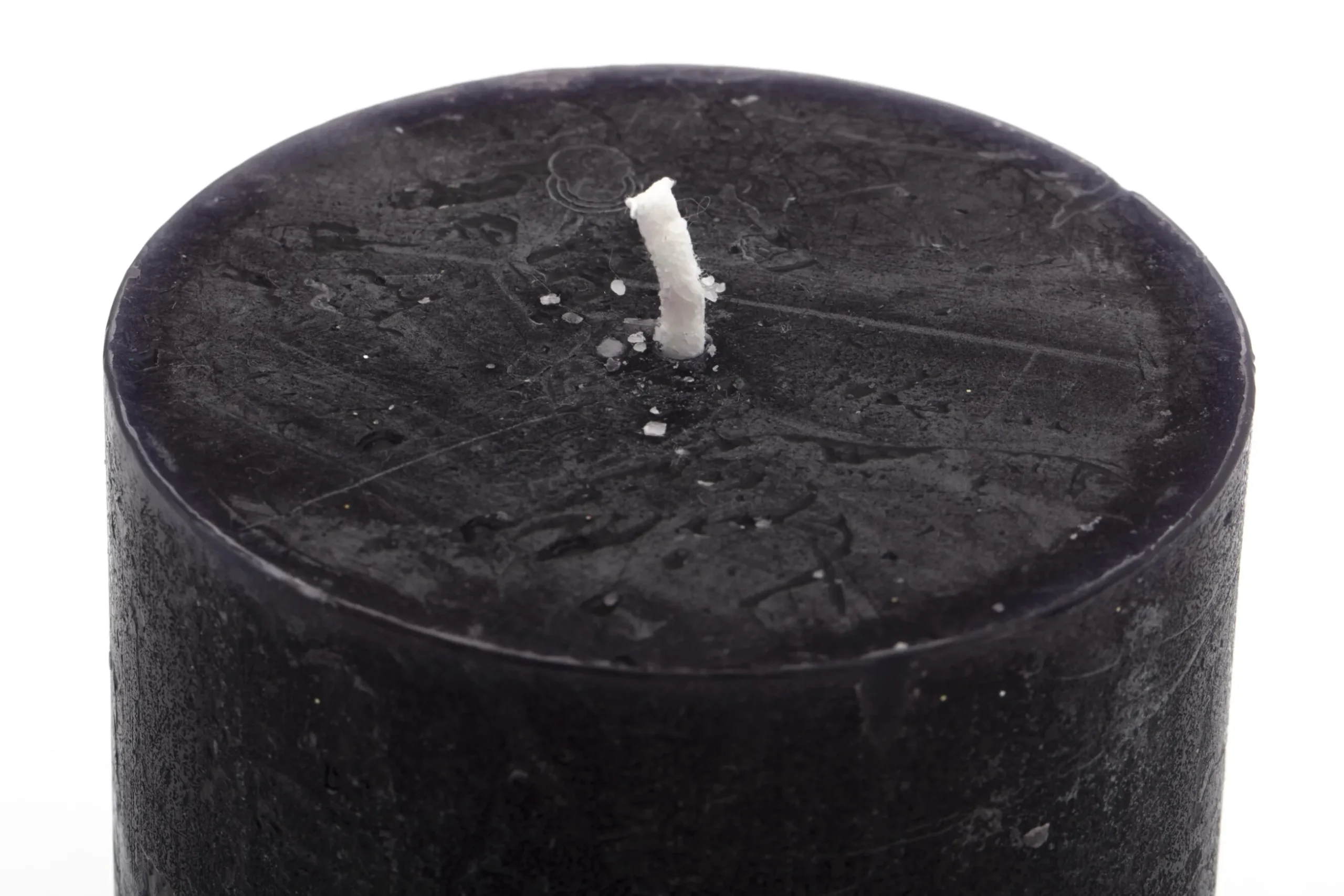 Beth, Bougie, Couleur Noir, 9X20Cm