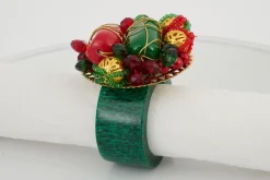 Brava, Rond De Serviette, Perles