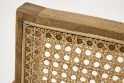 Bruno, Fauteuil, Chene, Roseau, Avec Coussin