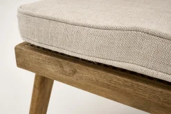 Bruno, Fauteuil, Chene, Roseau, Avec Coussin