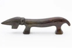 Calum, Chien, Bronze Cuivre, L