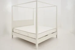 Cape Cod, Lit A Baldaquin, Blanc, 180 Cm