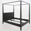 Cape Cod, Lit A Baldaquin, Noir, 180 Cm