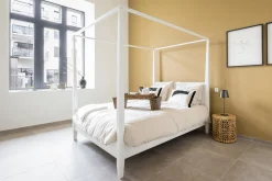 Cape Cod, Lit A Baldaquin, Blanc, 160 Cm