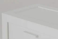 Cape Cod, Table De Chevet, Bois De Pin, Blanc