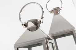 Charme, Lanterne, Acier Et Verre, M