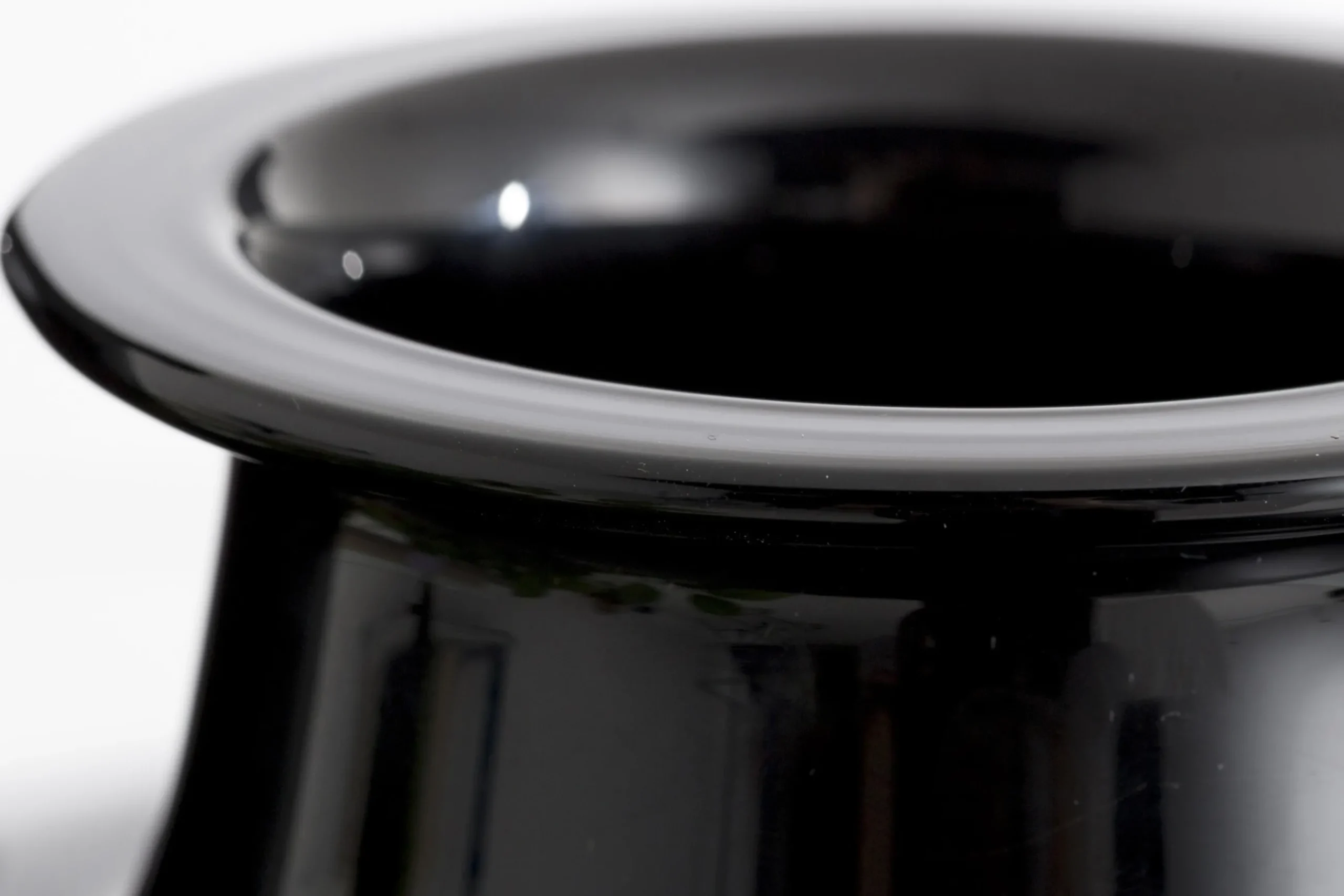 Chiaz, Vase, Verre, Noir