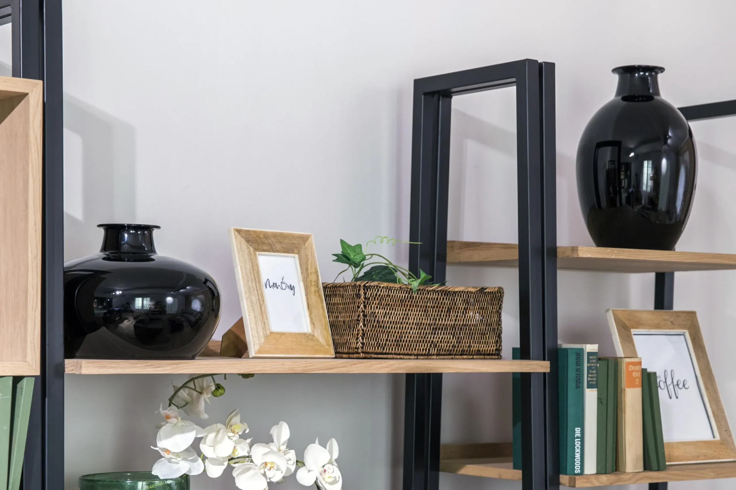 Chiaz, Vase, Verre, Noir