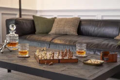 Chopin, Carafe, Verre, Coupe A La Main