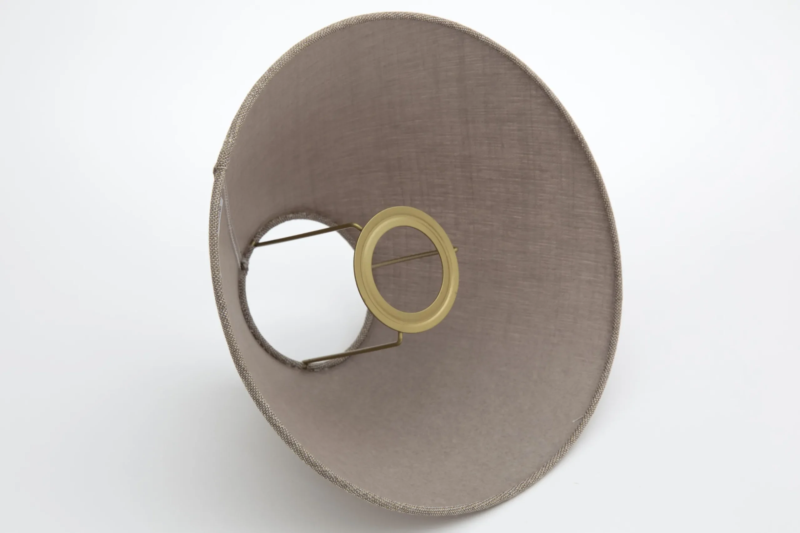 Circum, Abat-Jour, Naturel Et Gris, Conique, 23 Cm