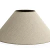 Circum, Abat-Jour, Naturel Et Argent, Conique, 55 Cm