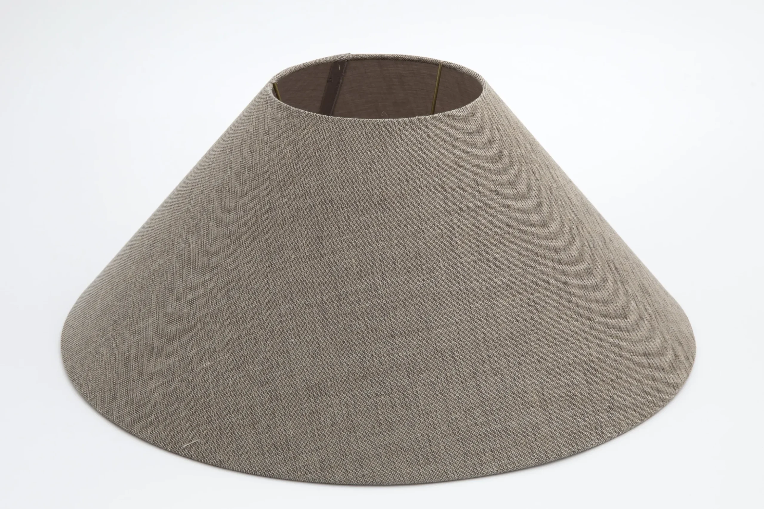 Circum, Abat-Jour, Naturel Et Gris, Conique, 45 Cm