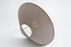 Circum, Abat-Jour, Naturel Et Gris, Conique, 45 Cm