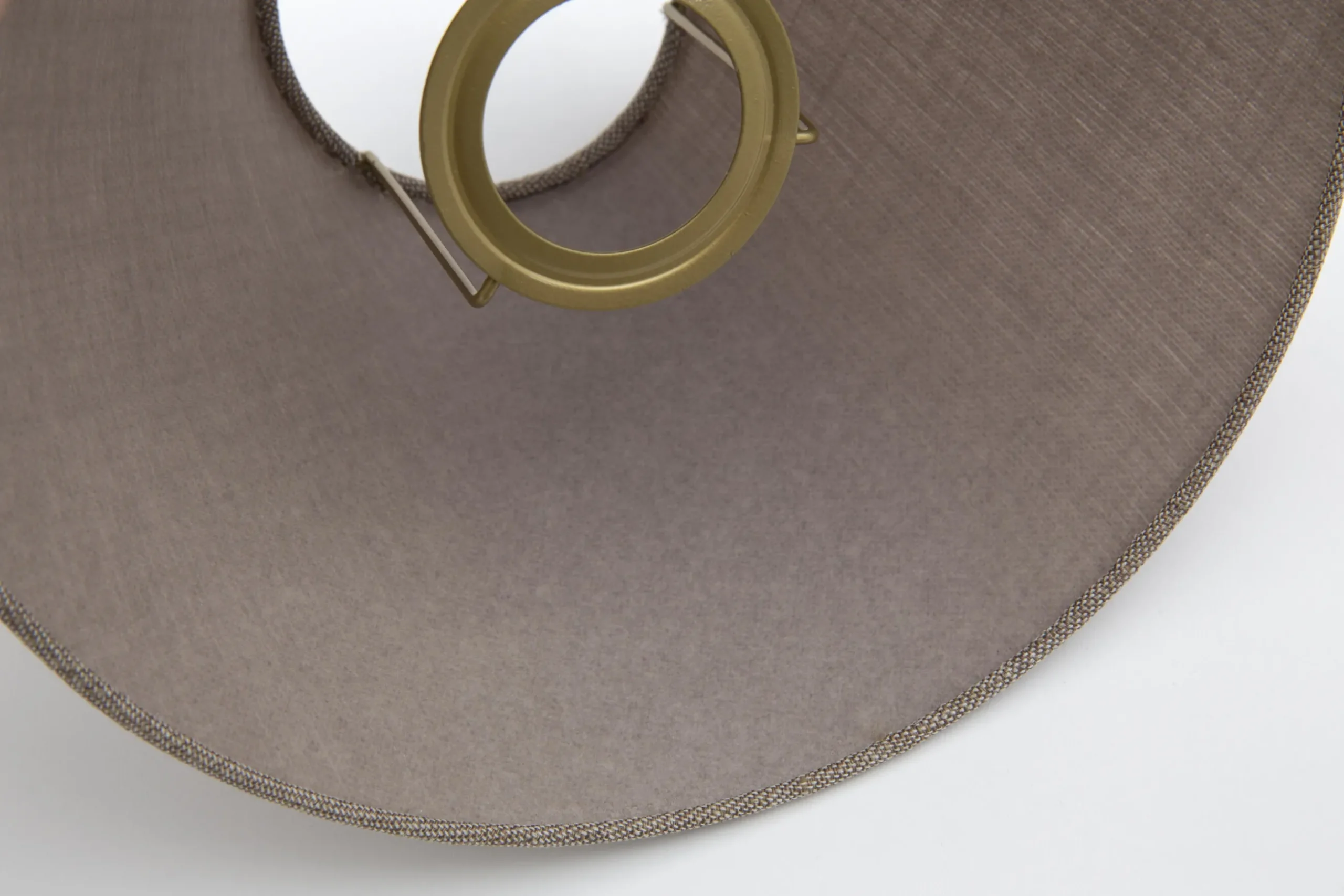 Circum, Abat-Jour, Naturel Et Gris, Conique, 45 Cm