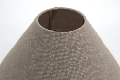 Circum, Abat-Jour, Naturel Et Gris, Conique, 30 Cm