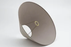 Circum, Abat-Jour, Naturel Et Gris, Conique, 55 Cm