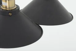 Cirino, Suspension, Noir, 3 Abat-Jour