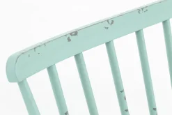 Claire, Banc De Jardin, Bleu Retro