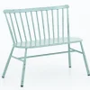 Claire, Banc De Jardin, Bleu Retro