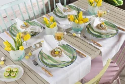 Claire, Banc De Jardin, Bleu Retro