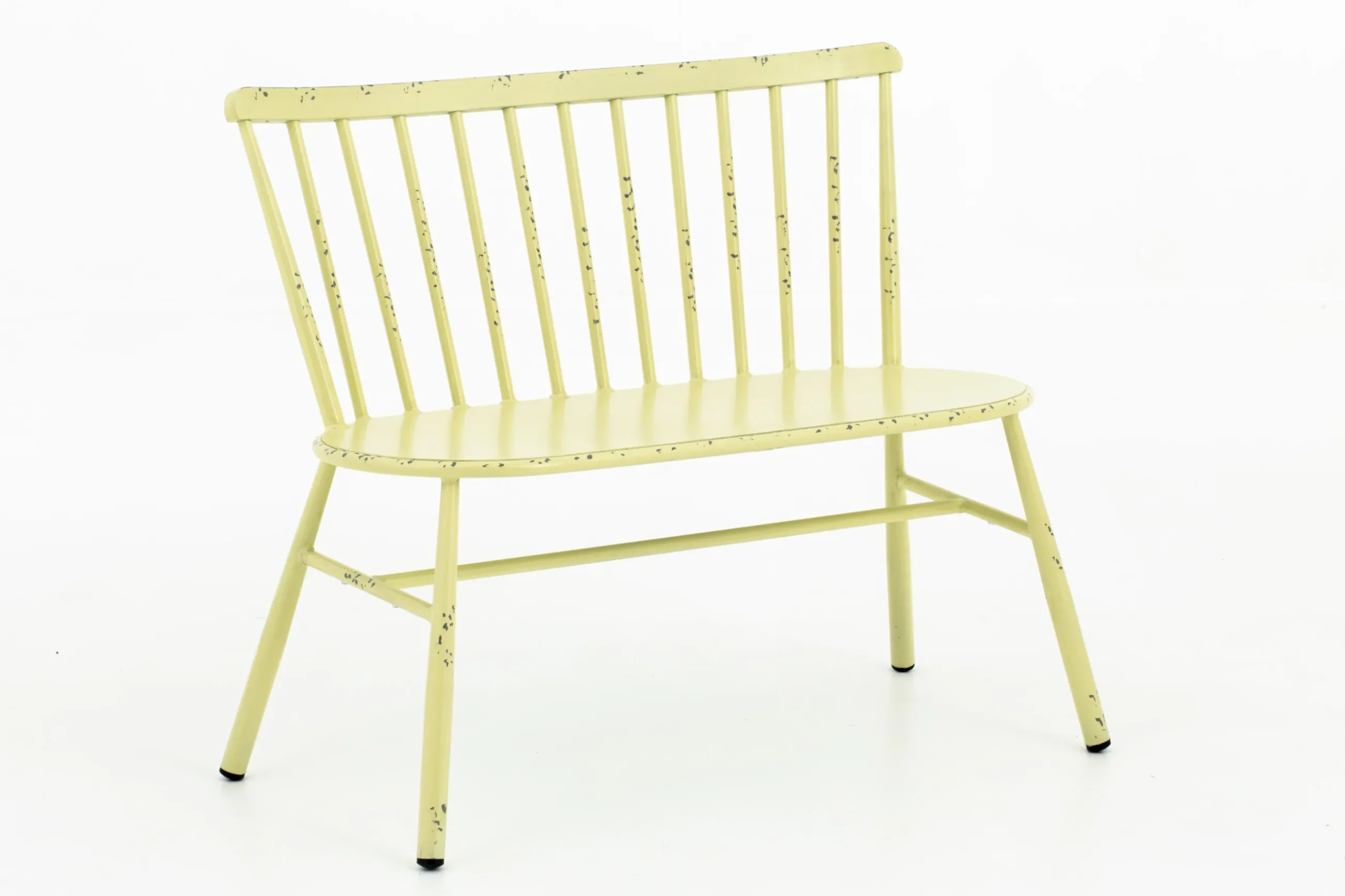 Claire, Banc De Jardin, Jaune Retro