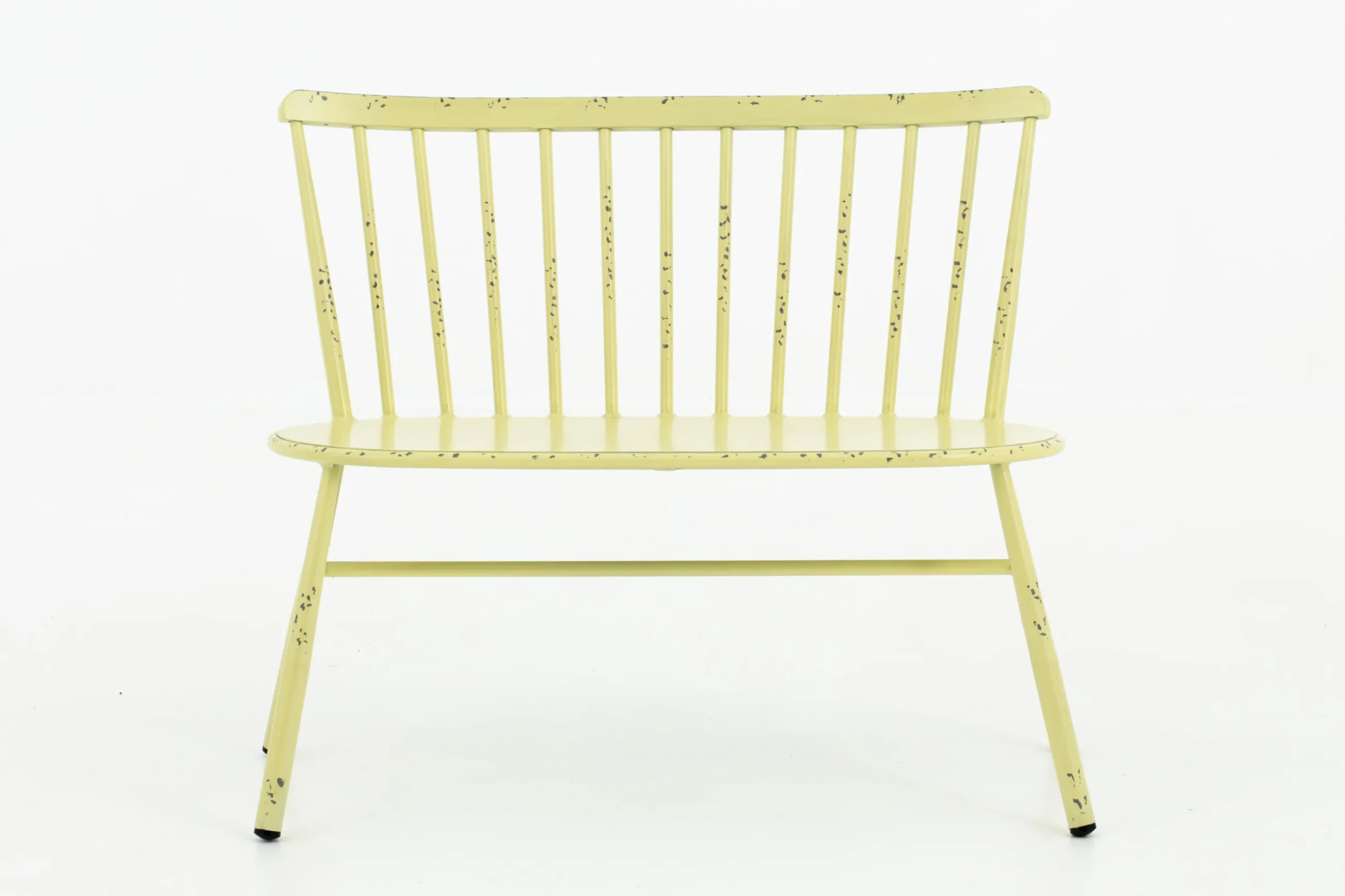 Claire, Banc De Jardin, Jaune Retro