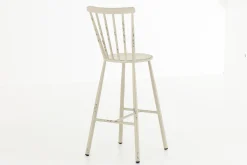Claire, Chaise De Bar De Jardin, Retro Blanc