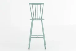 Claire, Chaise De Bar De Jardin, Bleu Retro